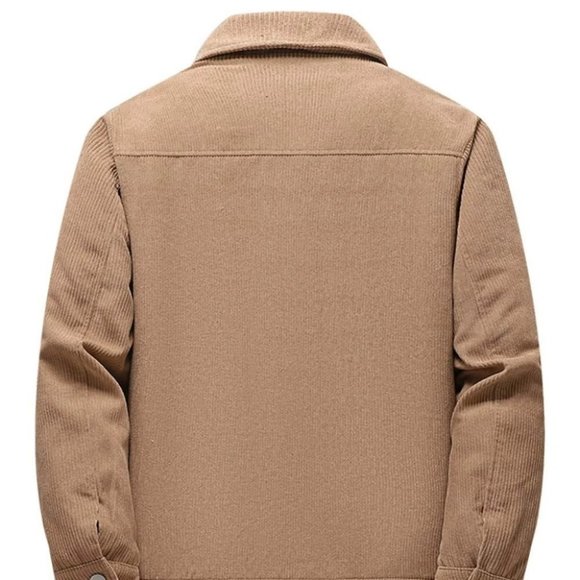 Brown Mens Teddy Lined Jacket - Picture 2 of 6